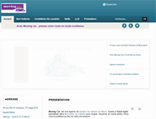 Tablet Screenshot of movingcar.ma